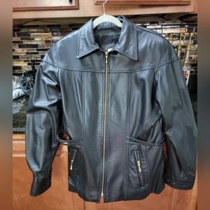 Genuine leather jacket